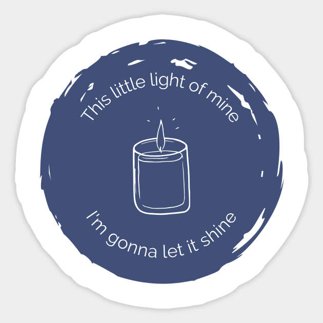 This Little Light of Mine Sticker by Beacon of Hope Store